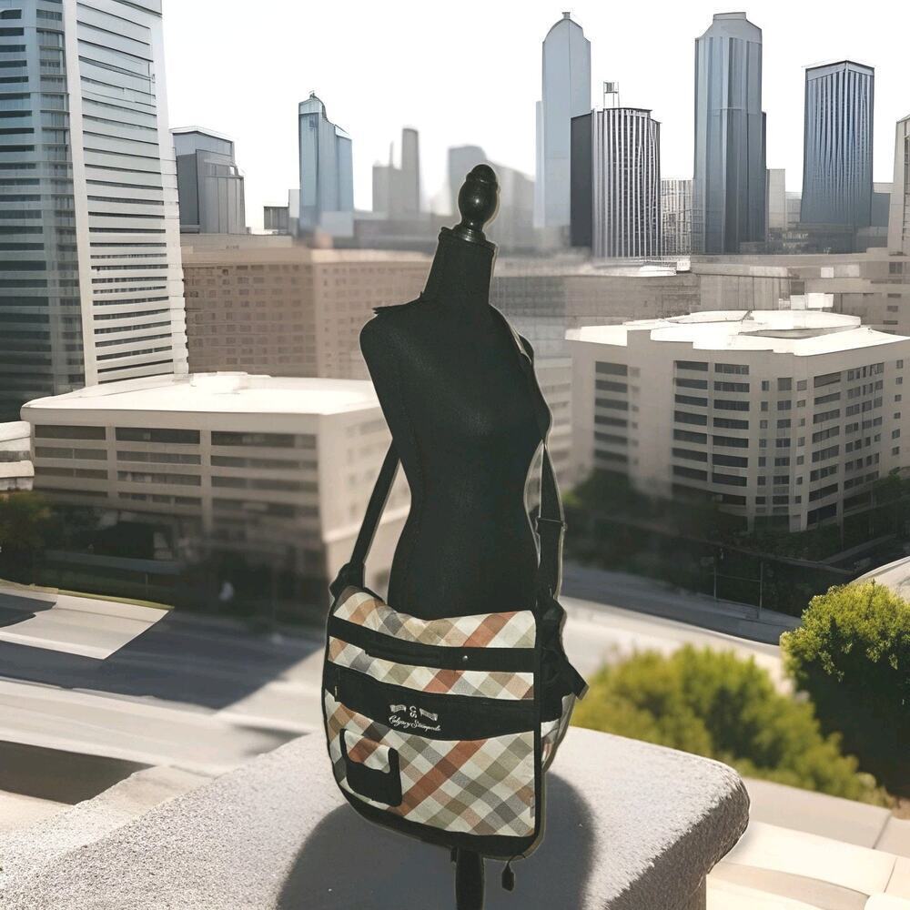 Vintage Calgary Stampede Messenger Bag 18x15x5